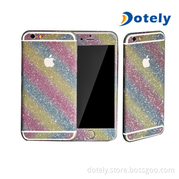 Mobile Phone Skin Stickers Glitter Sticker Cover